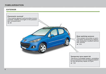 2011-2014 Peugeot 207/207 SW Gebruikershandleiding | Engels