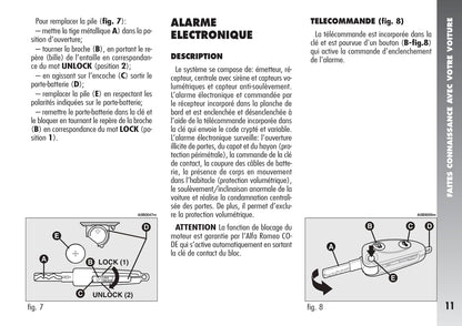 2004-2007 Alfa Romeo 156 GTA Owner's Manual | French