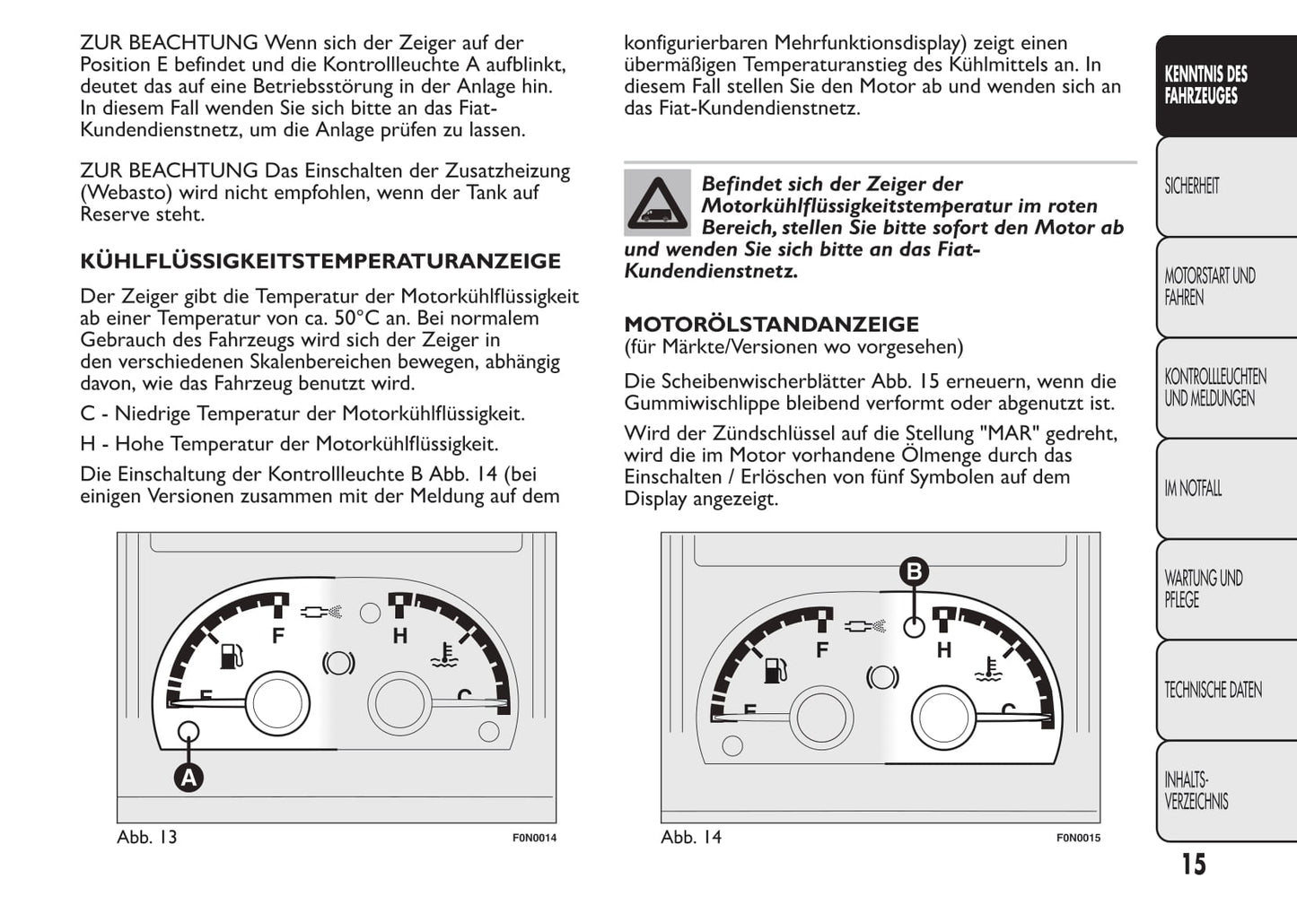 2013-2014 Fiat Ducato Euro 5 Gebruikershandleiding | Duits