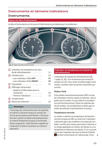 2014-2016 Audi A6/S6 Gebruikershandleiding | Frans