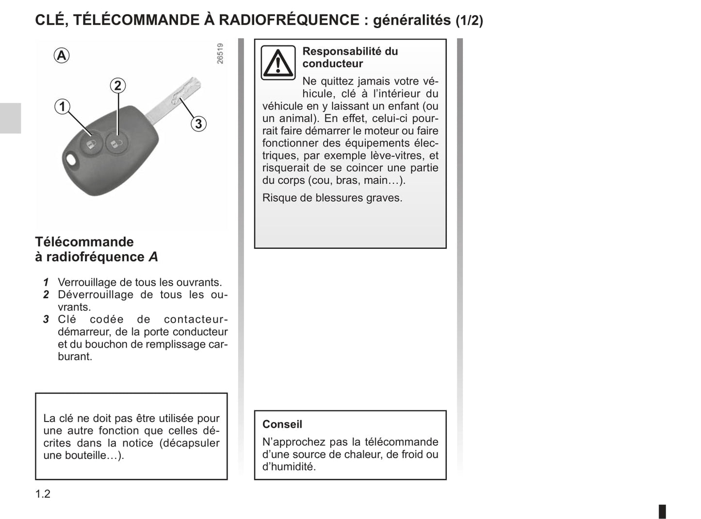 2012-2014 Renault Twingo Manuel du propriétaire | Français