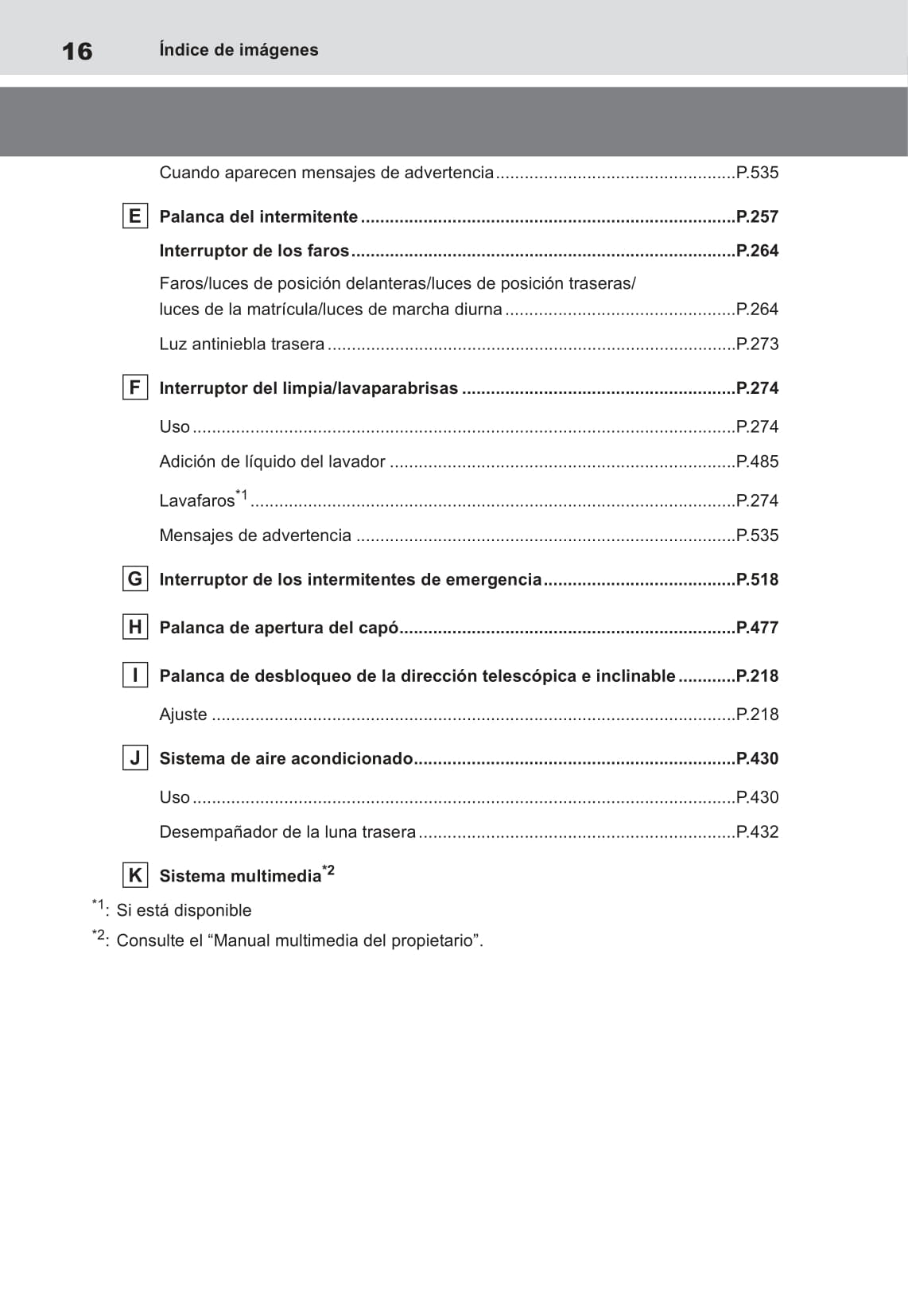 2022-2023 Toyota bZ4X Gebruikershandleiding | Spaans