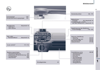 2014-2015 Peugeot Partner Tepee Gebruikershandleiding | Duits