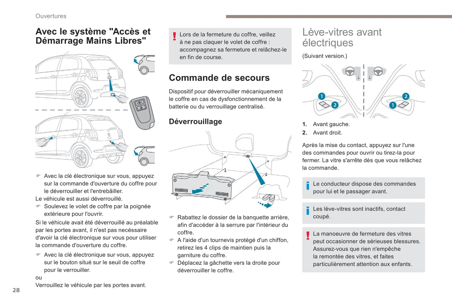 2018-2022 Peugeot 108 Manuel du propriétaire | Français