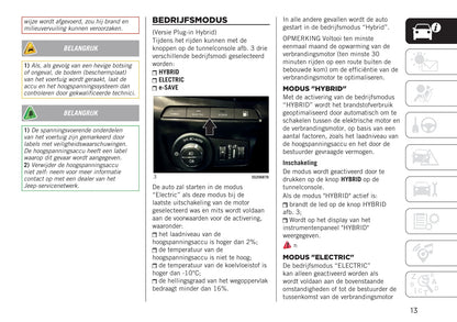 2020-2023 Jeep Compass Bedienungsanleitung | Niederländisch