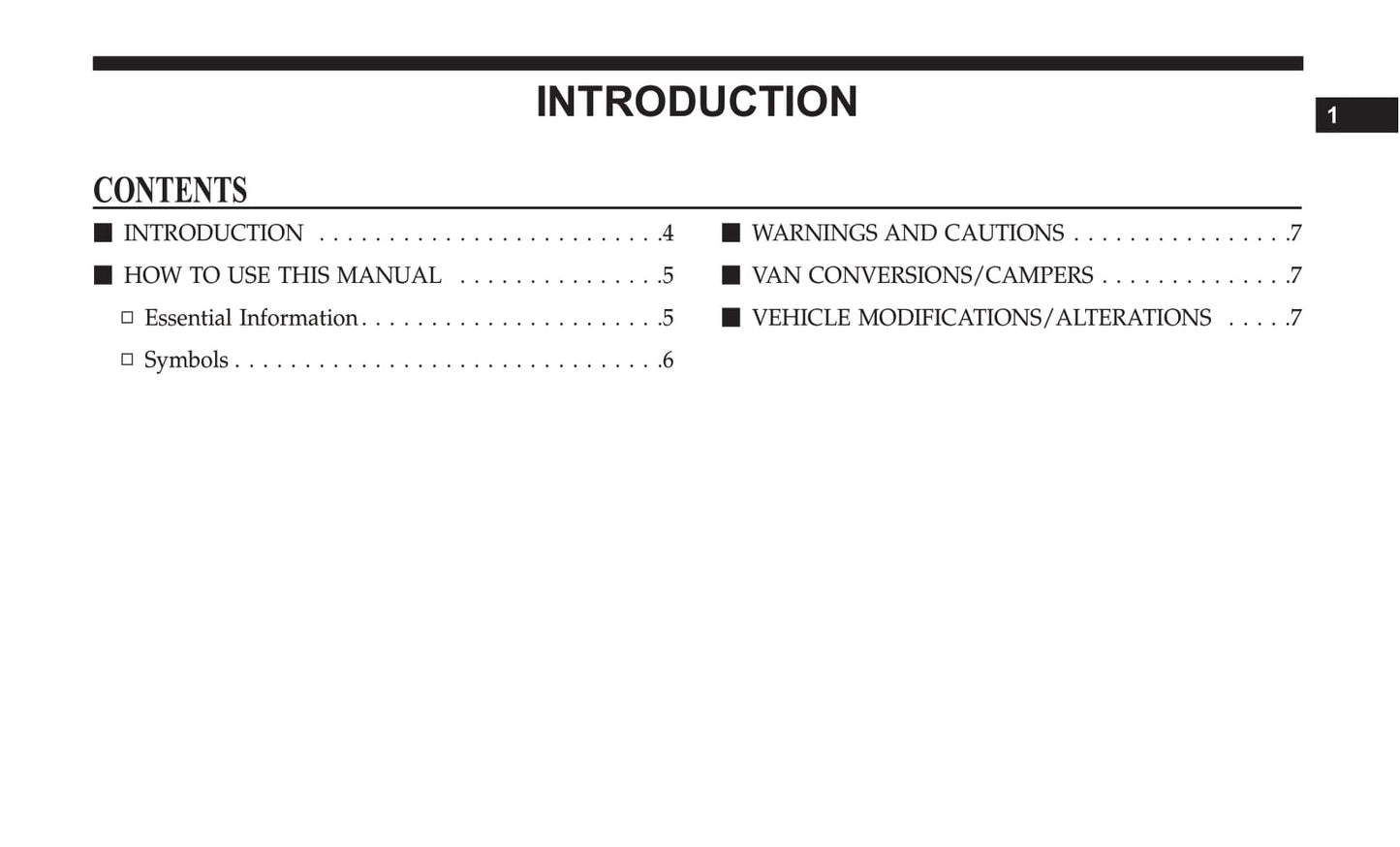 2018 Ram 1500/2500/3500 Owner's Manual | English