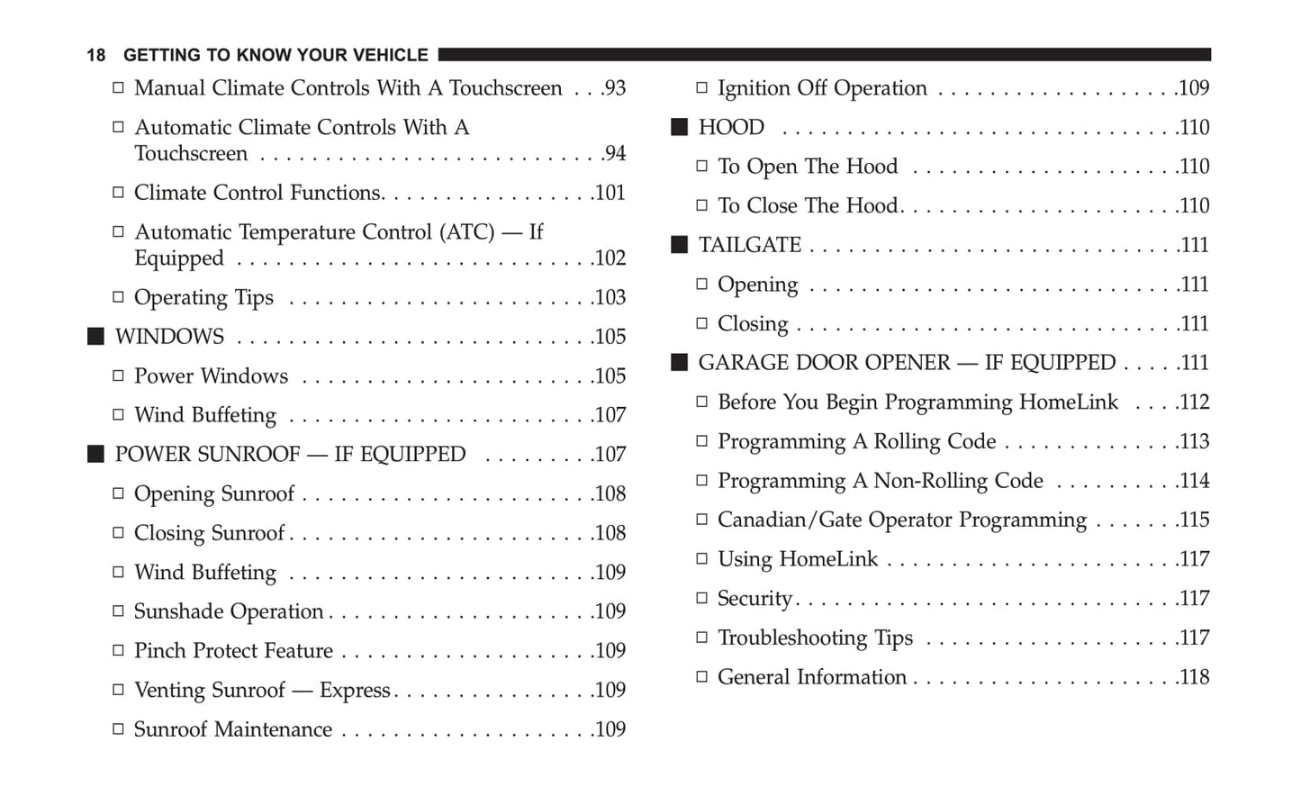 2018 Ram 1500/2500/3500 Owner's Manual | English