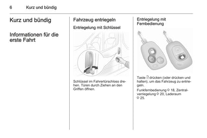 2012-2014 Opel Vivaro Bedienungsanleitung | Deutsch