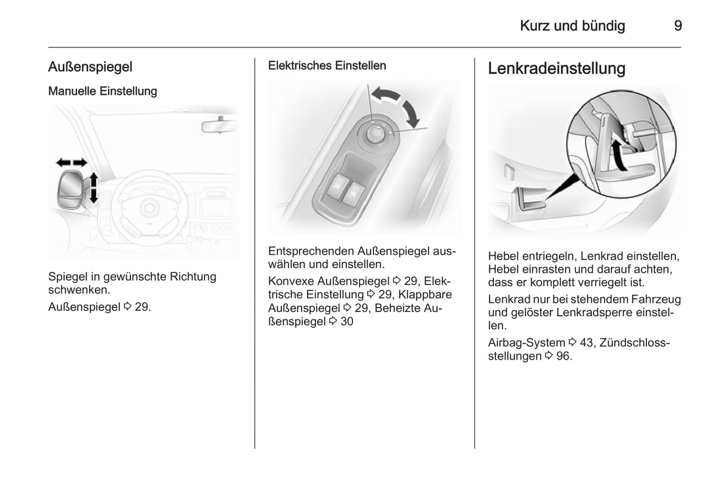 2012-2014 Opel Vivaro Bedienungsanleitung | Deutsch