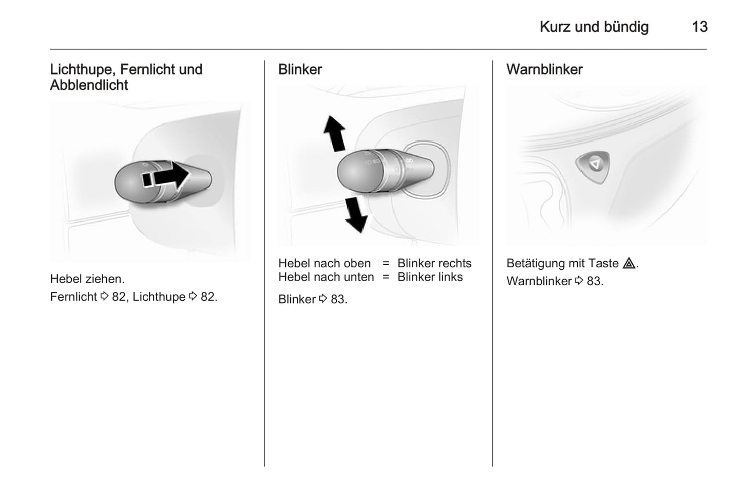 2012-2014 Opel Vivaro Bedienungsanleitung | Deutsch