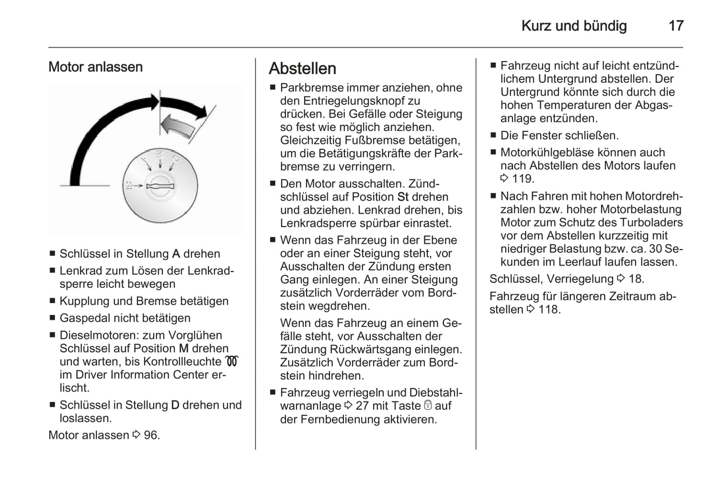 2012-2014 Opel Vivaro Bedienungsanleitung | Deutsch