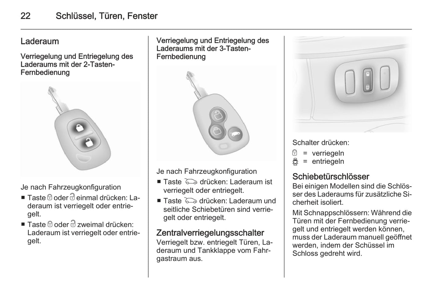 2012-2014 Opel Vivaro Bedienungsanleitung | Deutsch