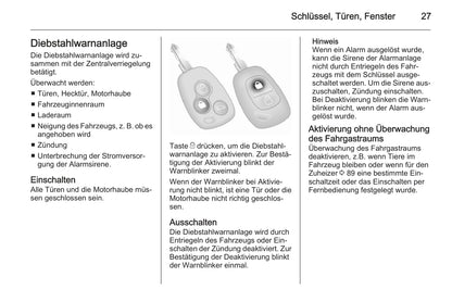 2012-2014 Opel Vivaro Bedienungsanleitung | Deutsch