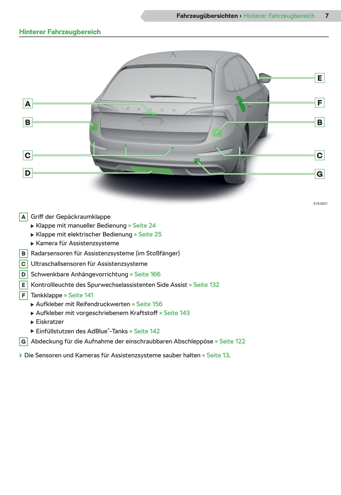 2019-2023 Skoda Scala Bedienungsanleitung | Deutsch