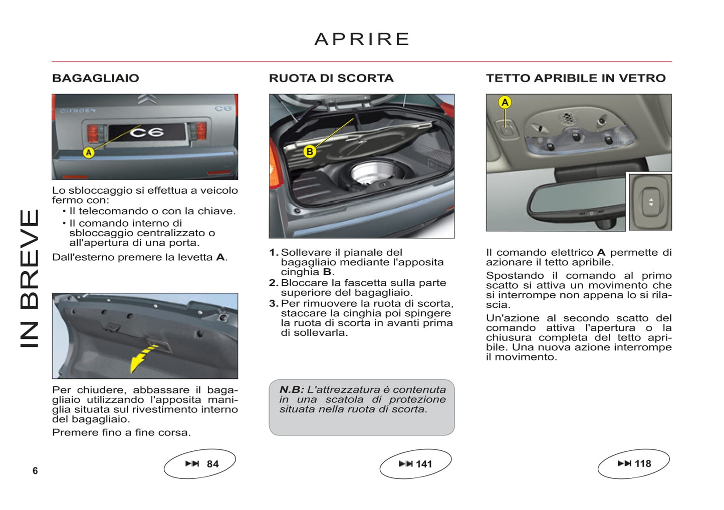 2011-2012 Citroën C6 Gebruikershandleiding | Italiaans