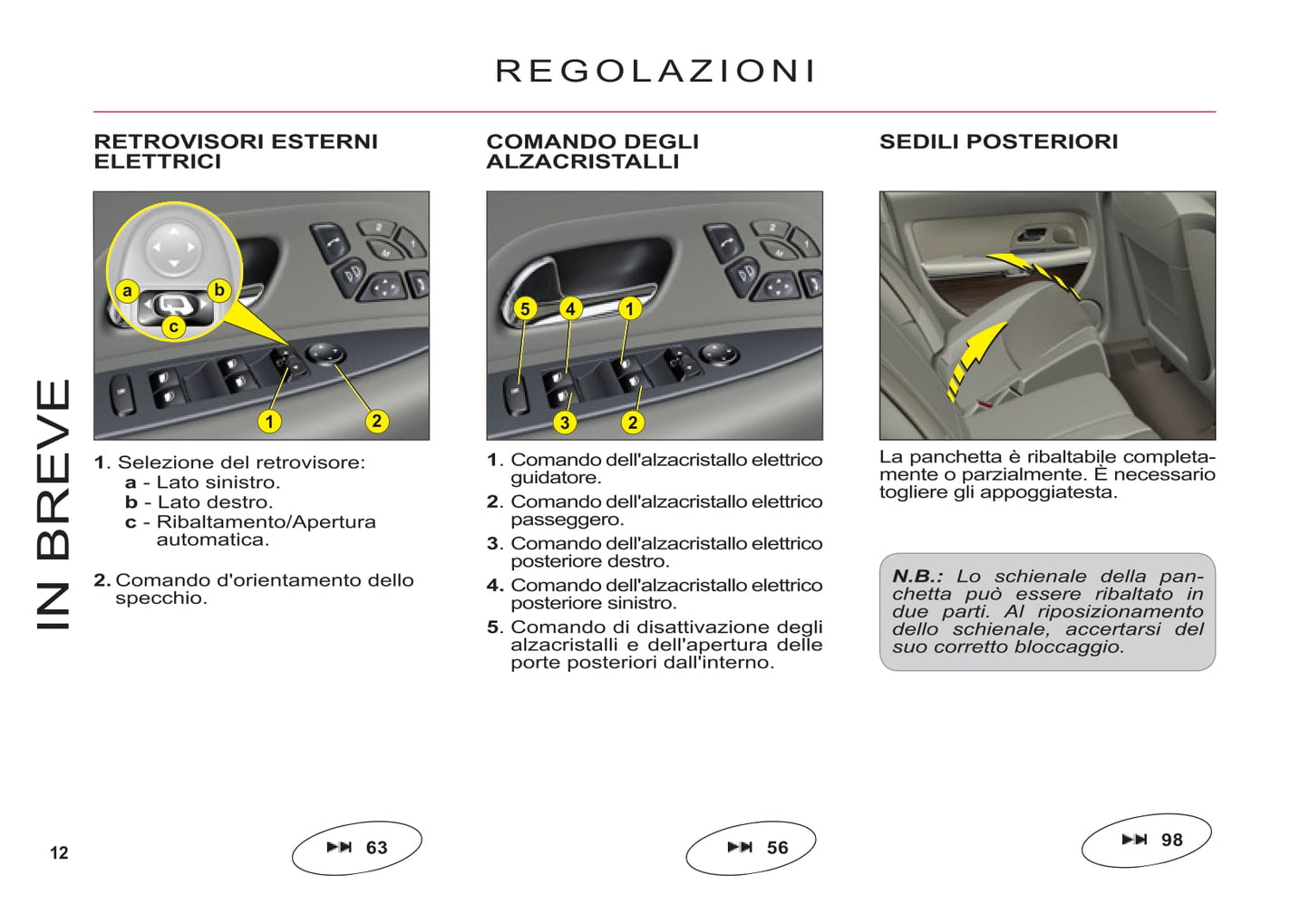 2011-2012 Citroën C6 Gebruikershandleiding | Italiaans