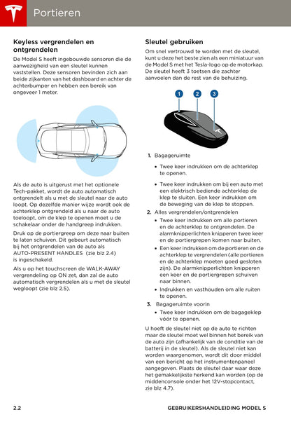 2013-2016 Tesla Model S Bedienungsanleitung | Niederländisch