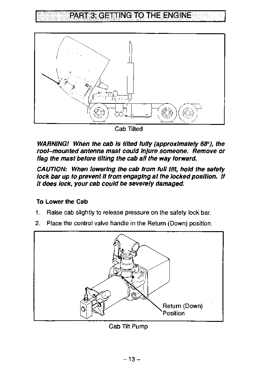 1990-1999 Kenworth  Manuel du propriétaire | Anglais