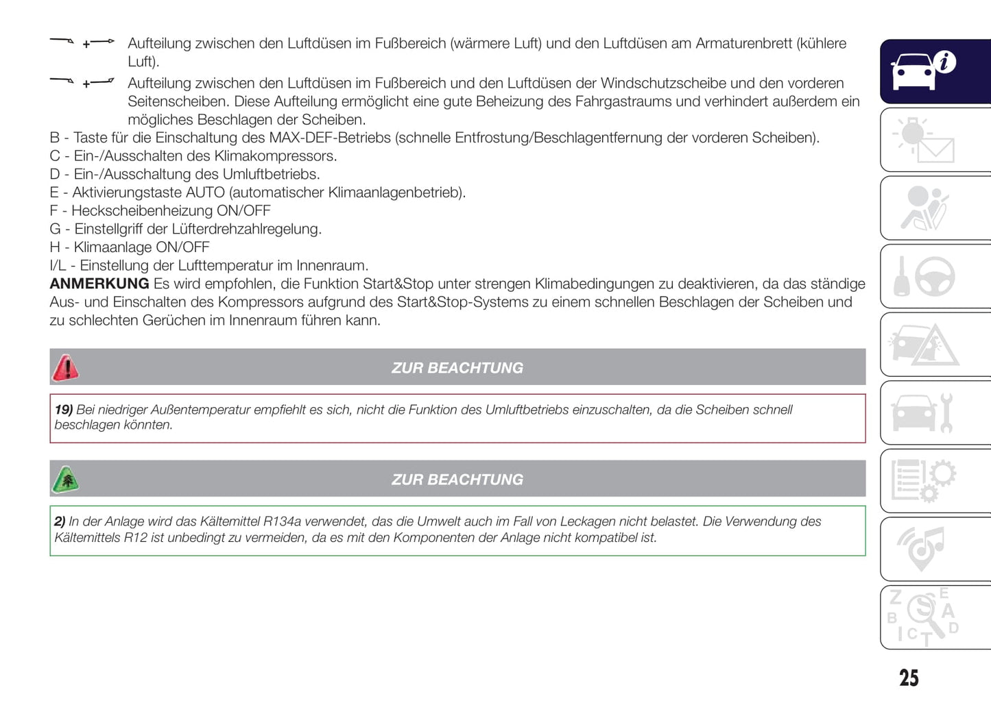 2015-2017 Lancia Ypsilon Gebruikershandleiding | Duits