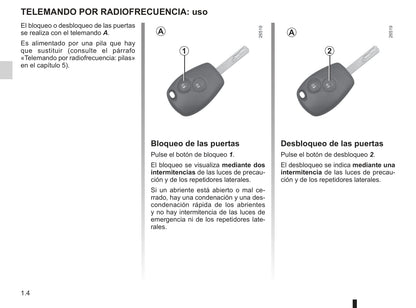 2012-2014 Renault Twingo Manuel du propriétaire | Espagnol