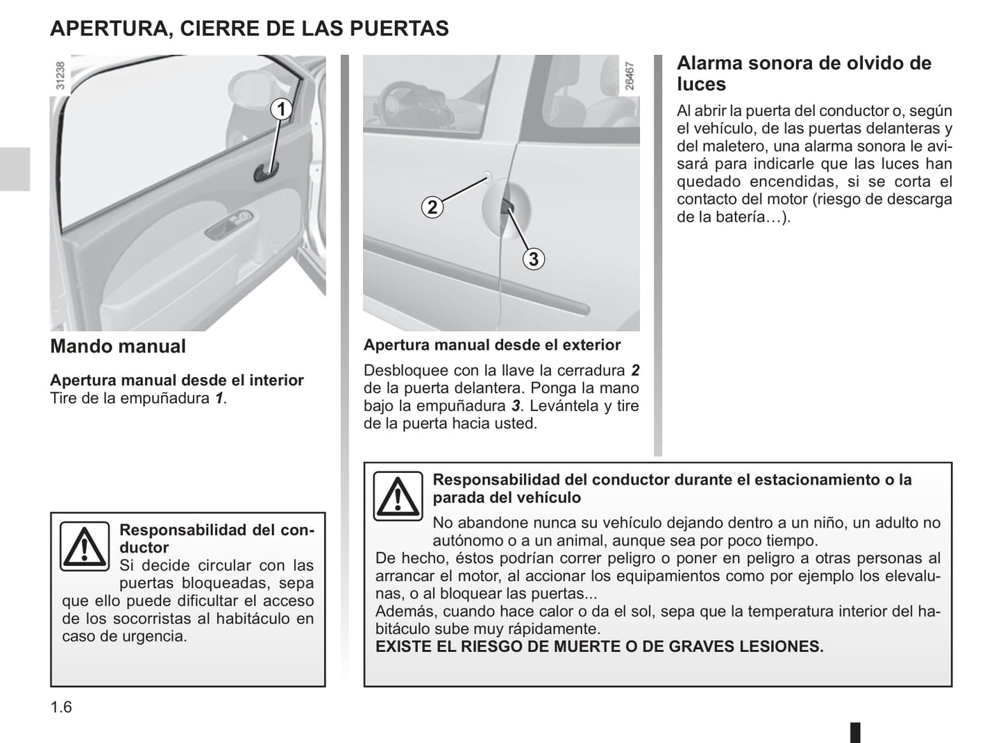 2012-2014 Renault Twingo Manuel du propriétaire | Espagnol