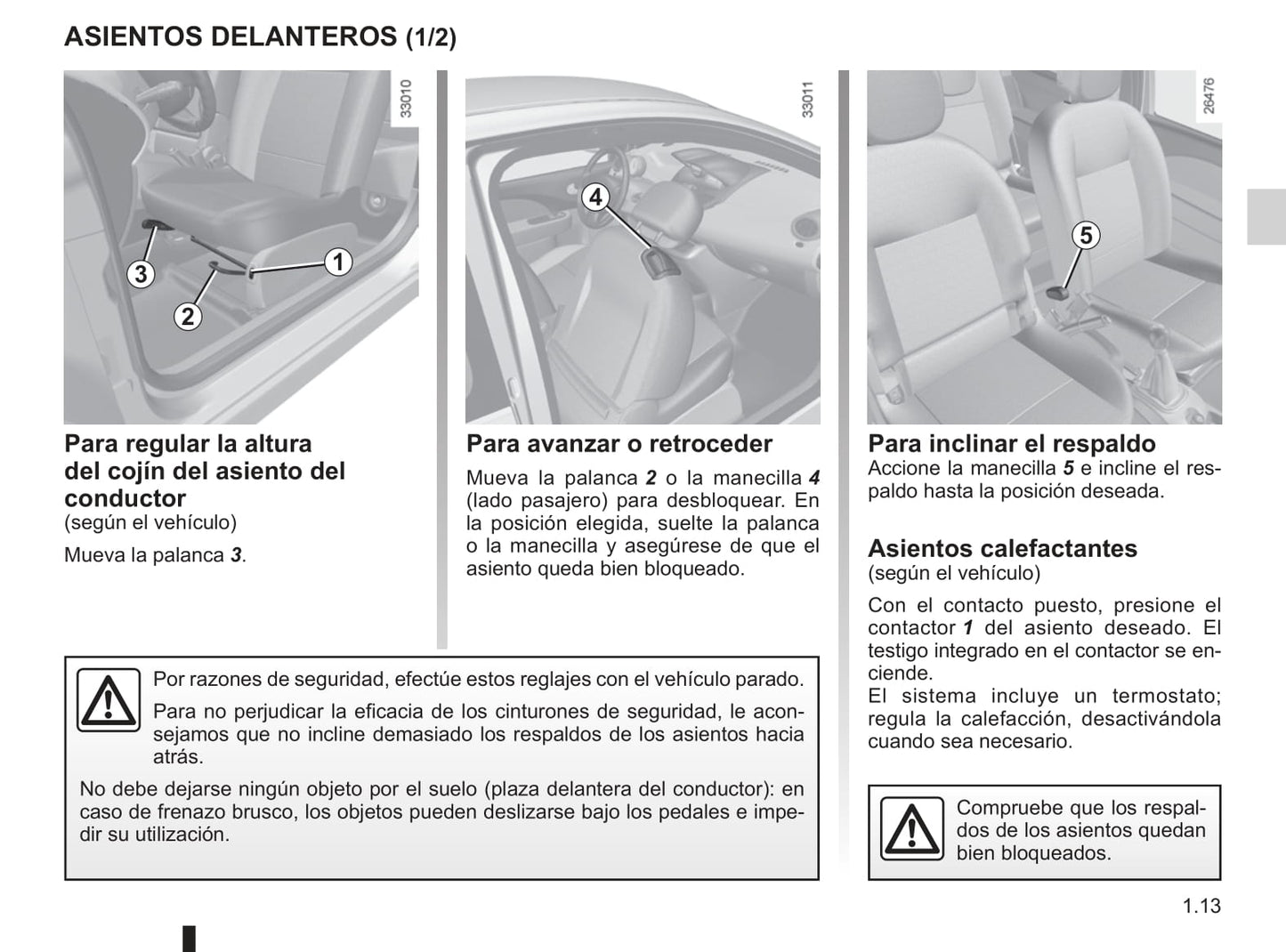 2012-2014 Renault Twingo Manuel du propriétaire | Espagnol