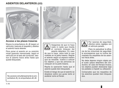 2012-2014 Renault Twingo Manuel du propriétaire | Espagnol