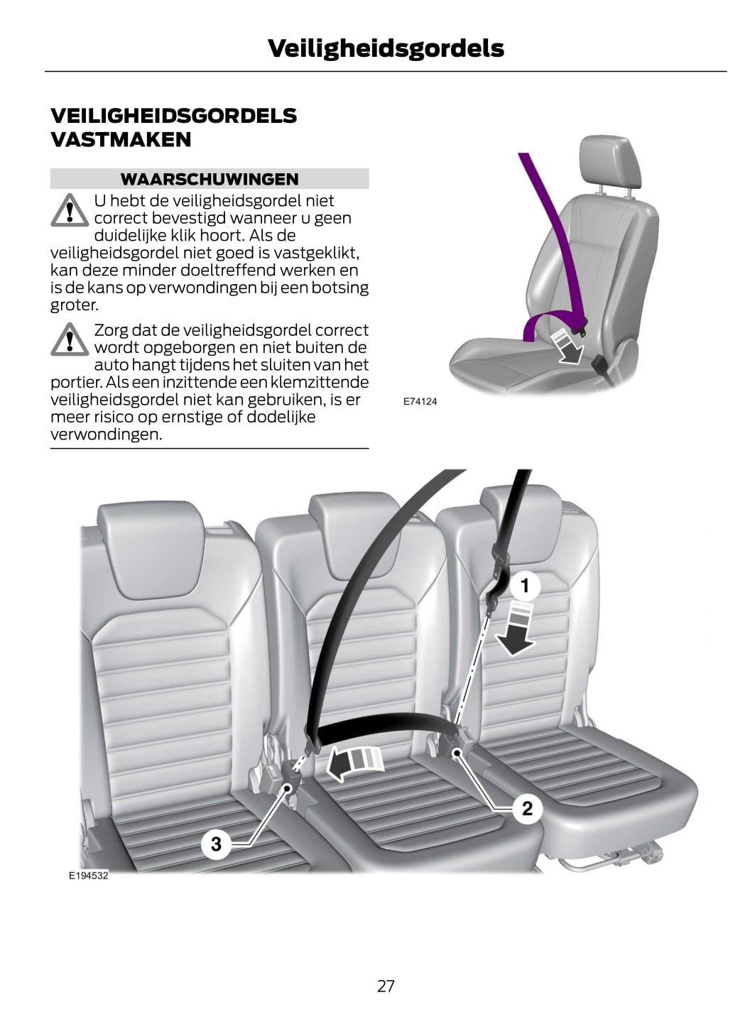 2015-2016 Ford Galaxy / S-Max Gebruikershandleiding | Nederlands