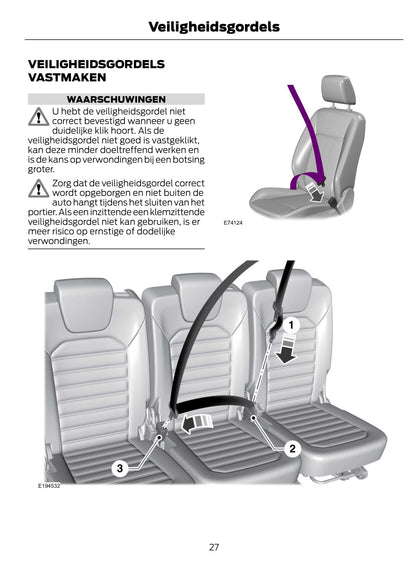 2015-2016 Ford Galaxy / S-Max Gebruikershandleiding | Nederlands