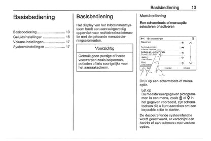 Opel Crossland Infotainment Handleiding 2020 - 2023