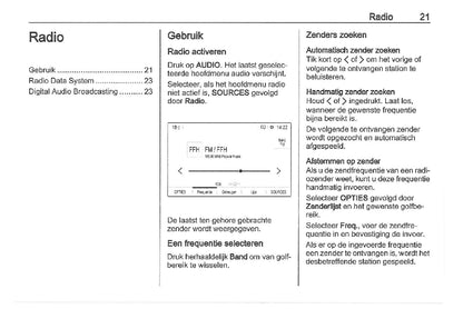 Opel Crossland Infotainment Handleiding 2020 - 2023