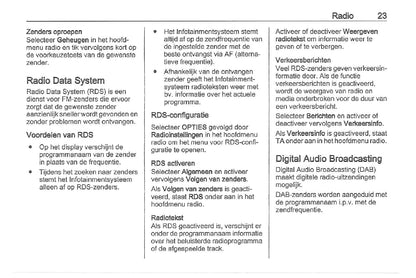 Opel Crossland Infotainment Handleiding 2020 - 2023