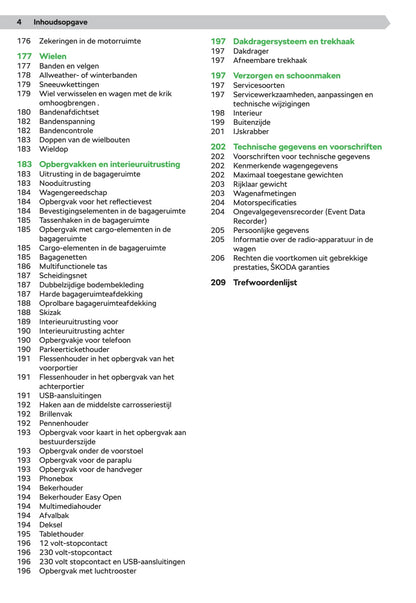 2020-2021 Skoda Octavia Gebruikershandleiding | Nederlands