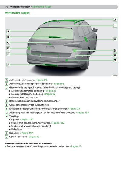 2020-2021 Skoda Octavia Gebruikershandleiding | Nederlands