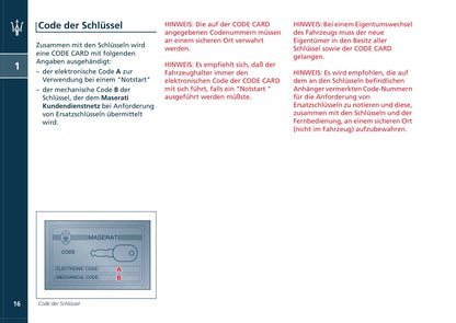 2002-2007 Maserati Coupé Gebruikershandleiding | Duits