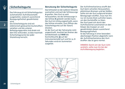 2002-2007 Maserati Coupé Gebruikershandleiding | Duits