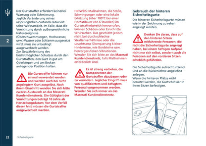 2002-2007 Maserati Coupé Gebruikershandleiding | Duits