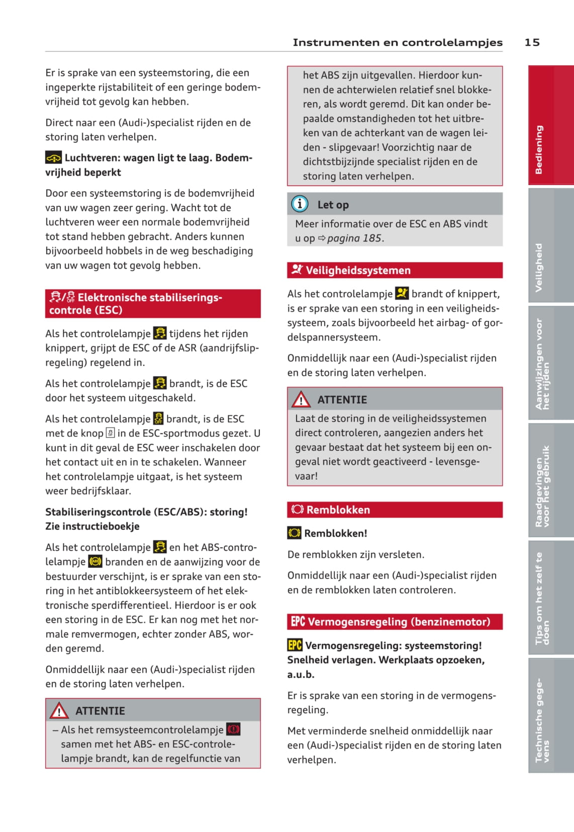 2010-2013 Audi A8/S8 Bedienungsanleitung | Niederländisch