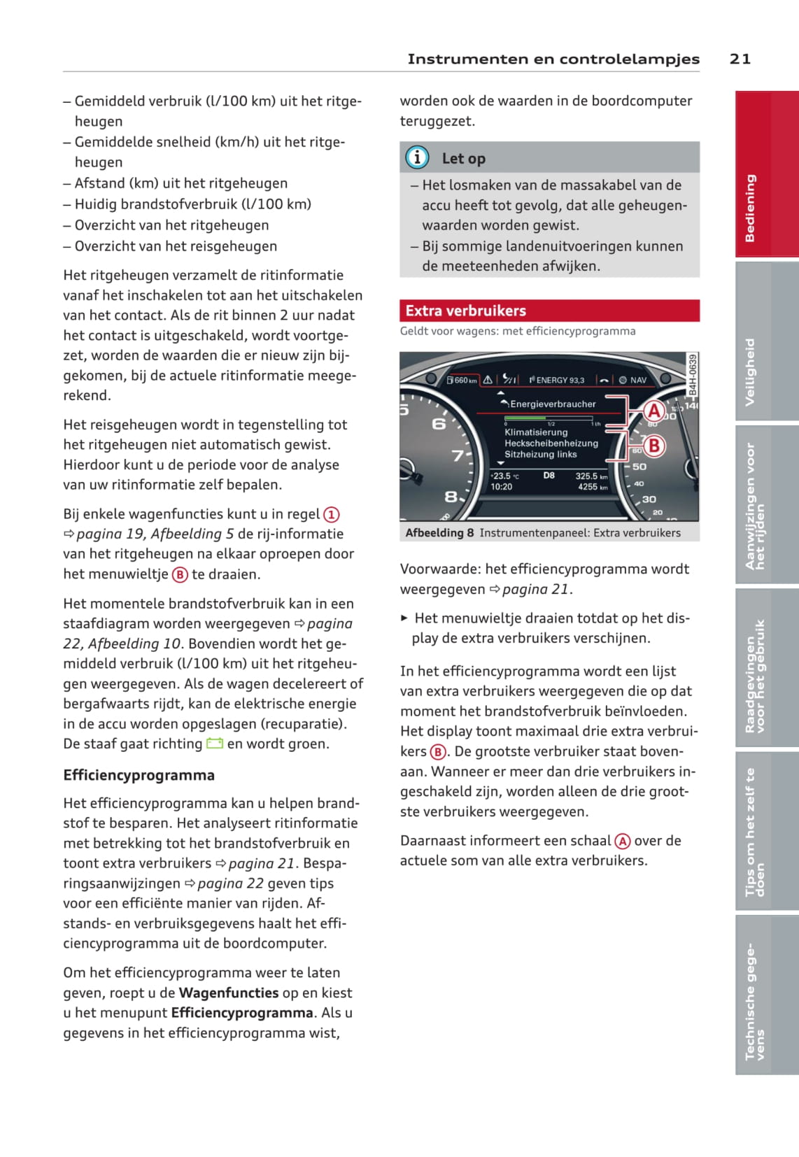 2010-2013 Audi A8/S8 Bedienungsanleitung | Niederländisch