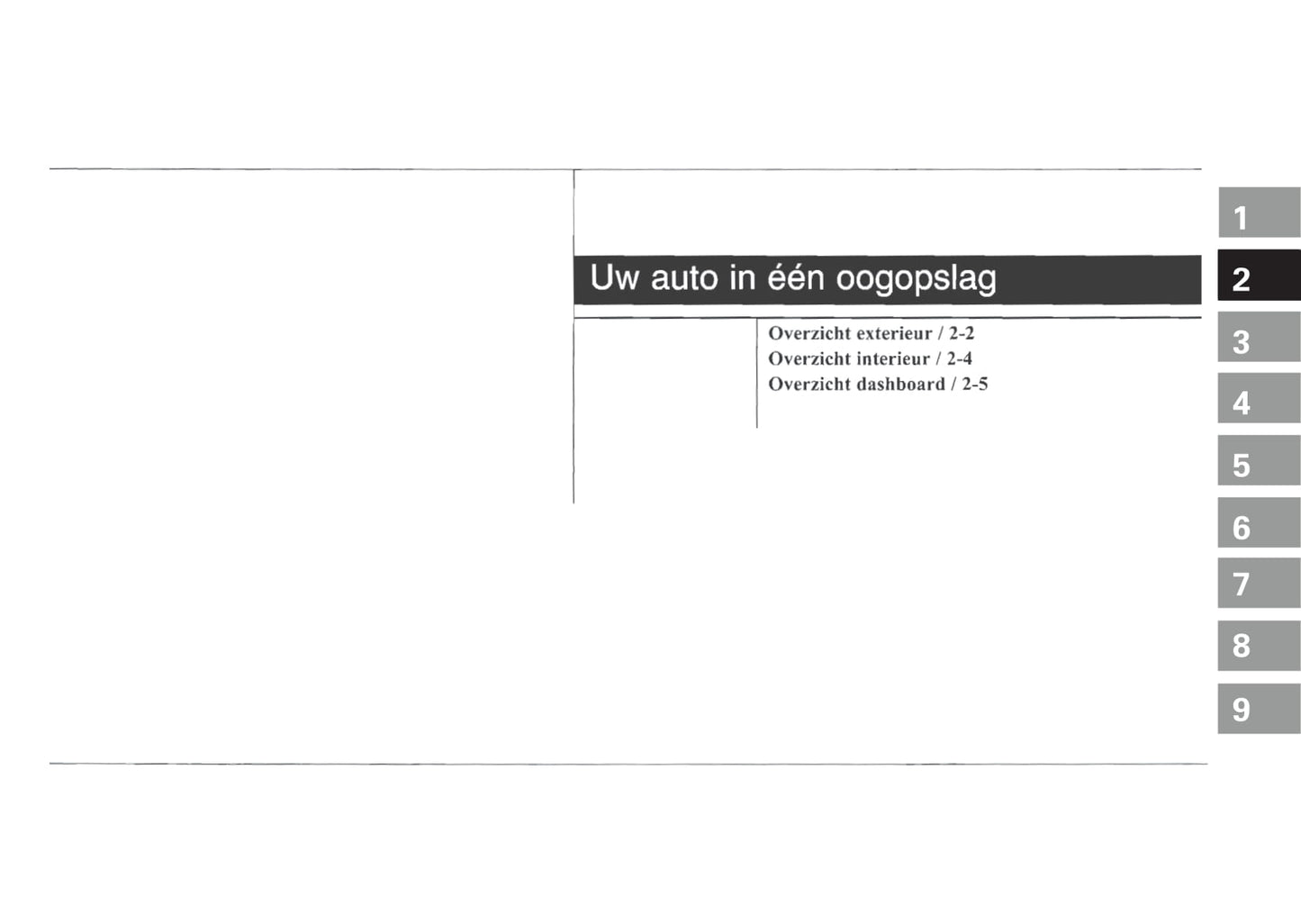 2004-2005 Kia Picanto Gebruikershandleiding | Nederlands