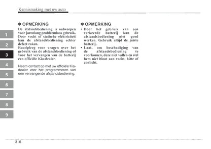 2004-2005 Kia Picanto Gebruikershandleiding | Nederlands