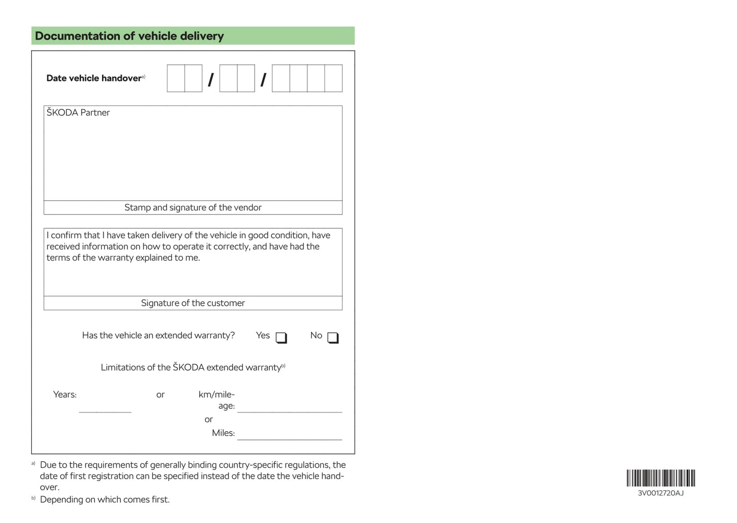 2018-2019 Skoda Superb Owner's Manual | English