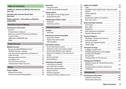 2018-2019 Skoda Superb Owner's Manual | English