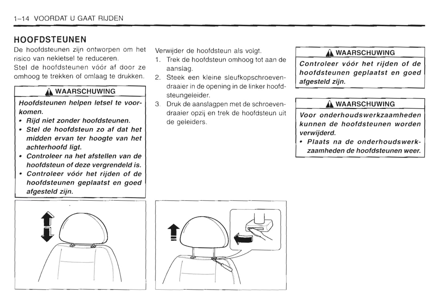 2001-2005 Daewoo Matiz Owner's Manual | Dutch