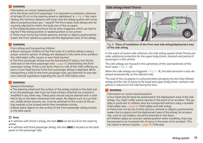 2014-2015 Skoda Citigo Owner's Manual | English