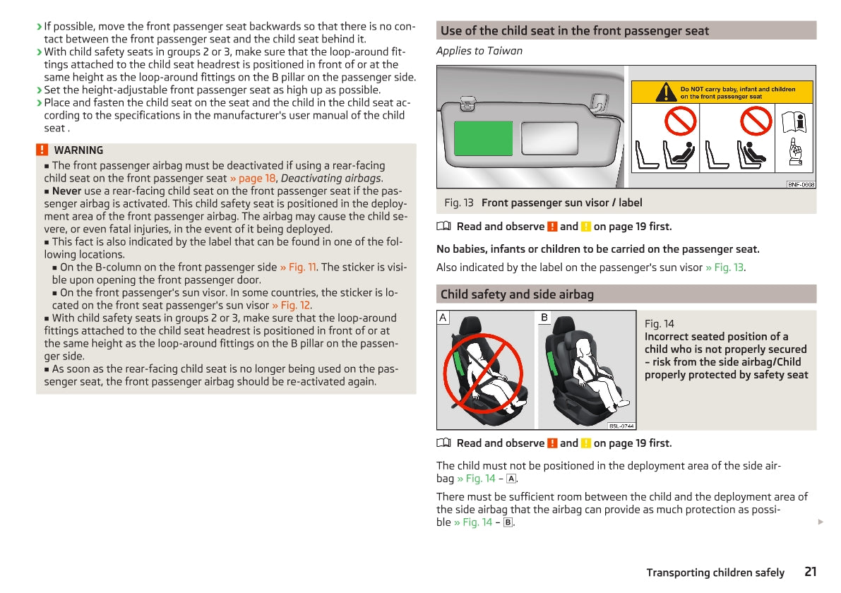 2014-2015 Skoda Citigo Owner's Manual | English