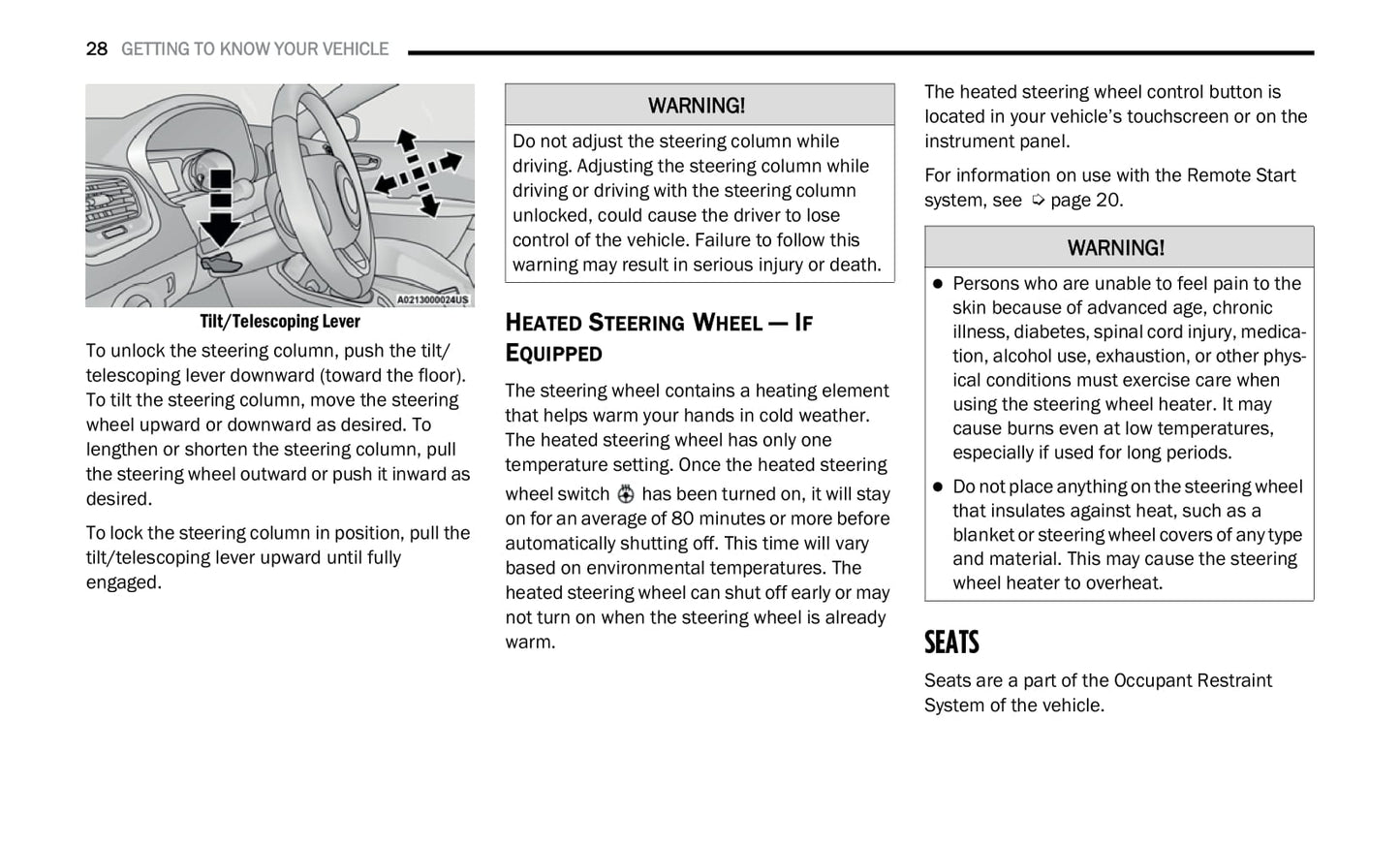 2021 Jeep Renegade Owner's Manual | English