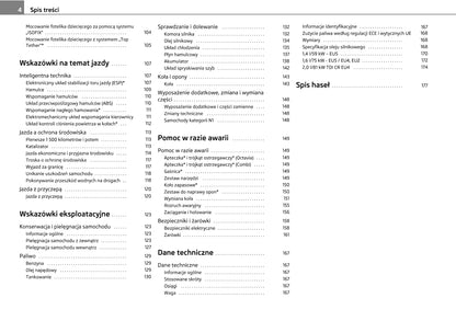 2004-2009 Skoda Octavia Manuel du propriétaire | Polonais