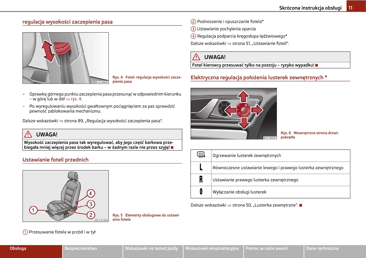 2004-2009 Skoda Octavia Manuel du propriétaire | Polonais