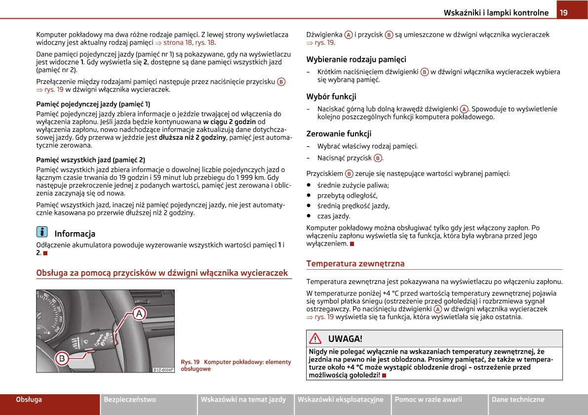 2004-2009 Skoda Octavia Manuel du propriétaire | Polonais